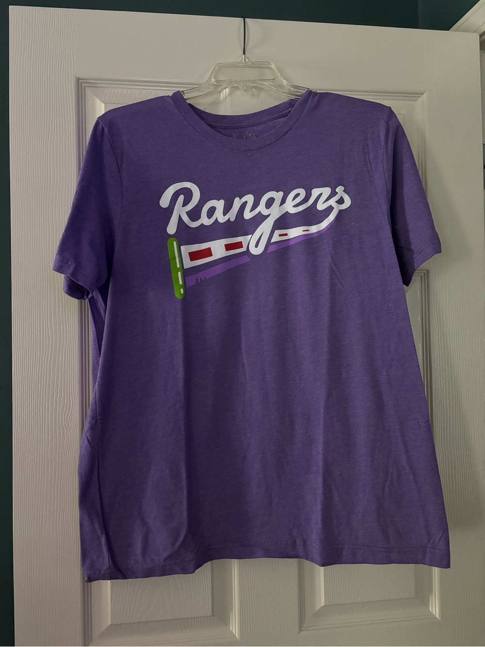 Rangers Short-Sleeve Graphic Tee in Purple
